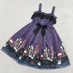 完売品 axes femme kawaii 猫会 ジャンスカ 【M】 紫