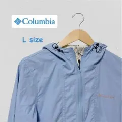 コロンビア ナイロンジャケット マウンテンパーカー ドット 水玉 登山アウトドア