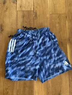 adidas アディダス ショートパンツ ブルー トレーニングウェア