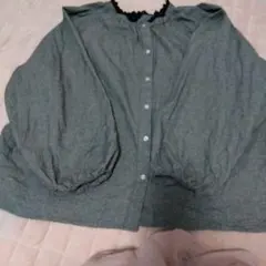 最終値下げ美品サマンサモスモス前後着ブラウス