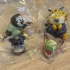 ズートピア ガチャガチャ HAHAHA!Fig. リング 肩ズンFig.