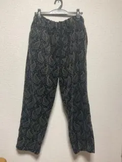 美品　Hiteck ペイズリー柄イージーパンツ