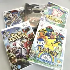 Wii ゲームソフト 5本セット　まとめ売り
