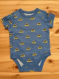 車柄 ベビー ロンパース 低月齢 3~6ヶ月