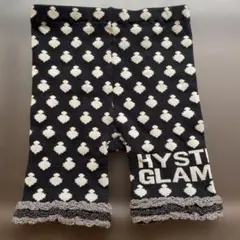 ヒスミニ インナーパンツ スパッツ L 120〜140cm ドット柄 美品