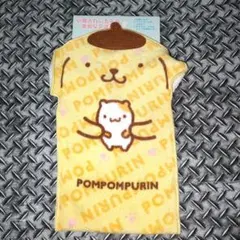 新品タグ付☆ポムポムプリン☆小物入れにもなるタオル☆ペットボトルにも