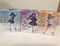 キューティーフィギュア3体