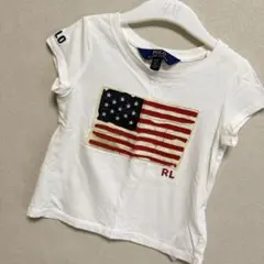 ラルフローレン アメリカ国旗Tシャツ