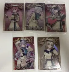 にじさんじ ウエハース 笹木咲 椎名唯華 夜見れな 石神のぞみ シスタークレア