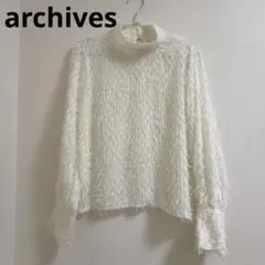 archives　ハイネックフリンジブラウスのサムネイル