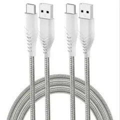 ✨新品✨ USB Type C ケーブル 【2本セット 1m+1mQC3.0対応