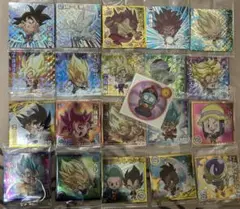 ドラゴンボール 超戦士シールウエハース超 超絶感謝の十周年 セミコンプ21枚