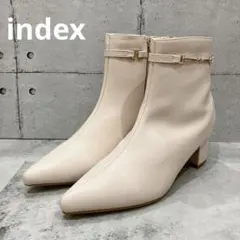 新品 index インデックス ビットベルト ショート ブーツ 2WAY