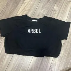 GYDA ジェイダARBOL ロゴプリント 半袖Tシャツ ブラックギャルのサムネイル