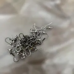シルバーのピアス用金具セット