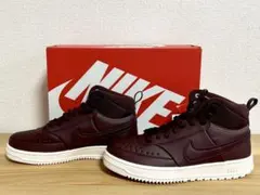 ナイキ コートビジョンMID MENS 26.0cm 新品 バーガンディ1505