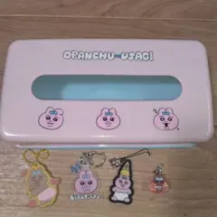 おぱんちゅうさぎ　ティッシュケース　キーホルダー　ストラップ