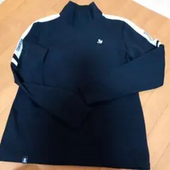 8YARDS レディースモックネックシャツ ブラックのサムネイル