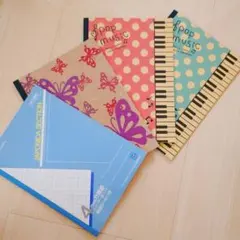 新品未使用 4点セット ショウワノート ジャポニカ ノート ファンシー