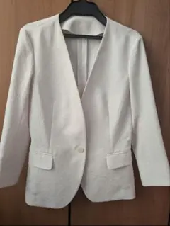 THE SUITS COMPANY レディース　ノーカラージャケット　38号