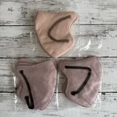 3Dマスク　立体型　2色　15枚　バイカラー　訳あり