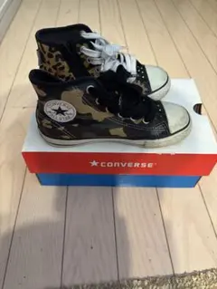 CONVERSE×X-girl 迷彩 スニーカー 19cm