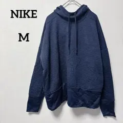 ⭐️早い者勝ち✨Nike 【M】レディース DRI-FIT ネイビー パーカー