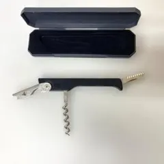 イタリア製 ビンテージ ワインオープナー ソムリエナイフ ケース付