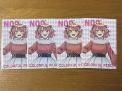 カラフルピーチ のあ 2023ワンダーランド トレカ 等身 ホロ 4枚