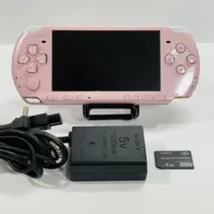 【極美品‼︎】SONY PSP-3000 ブロッサムピンク メモステ 充電器付き‼︎