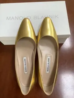 試着のみ新品!憧れのマノロブラニク リボン定番ラウンドトゥ 極上カーフ 24㎝ 2025年最新】マノロブラニクの人気アイテム - メルカリ