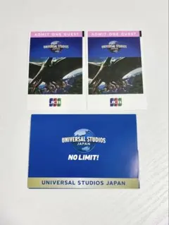 【お値下中】(2026.7.30まで)ユニバーサル・スタジオ・ジャパン入場券2枚のサムネイル
