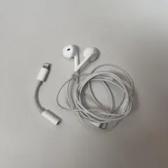 モ*ン様 Apple 有線イヤホン とLightningコネクタ