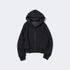 ドライスウェットクロップドフルジップパーカー、パンツセット