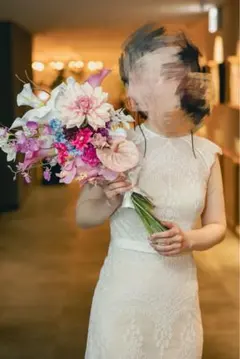 ウェディングブーケ　アーティフィシャルフラワー造花