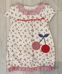 ベイビーチアー さくらんぼ ワンピース 110