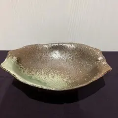 used 盆栽置き皿　落款有　水盆 楽天市場】【中古】水盤 銅水盤 大型 長辺 約45cm 長方 落款あり 銅盤