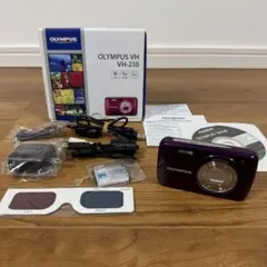 ほぼ新品・付属品完備】OLYMPUS VH-210 パープル - メルカリ