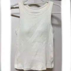 ユニクロ　アメリカンスリーブ　ブラタンクトップ Mサイズ　白