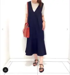 GU　人魚姫ジャンパードレス　黒　XL