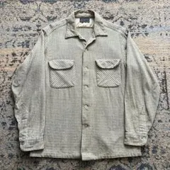 60s ペンドルトン ウール ボードシャツ ヴィンテージ チェック 検 50s