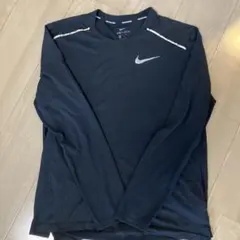 Nike Dri-FIT 長袖ランニングシャツ ブラック