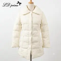 LD prime レースダウンコート M アイボリーのサムネイル