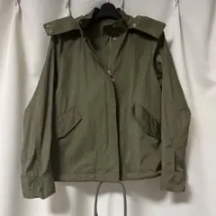 【美品】NATURAL BEAUTY BASIC マウンテンパーカー カーキ M