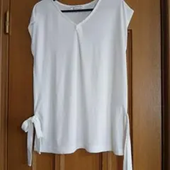 ROPÉ PICNIC ホワイトノースリーブトップス