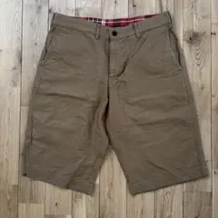 コムデギャルソンオム　コットン　ヘンプ　ハーフパンツ　XS