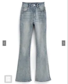 GRL セミフレアデニムパンツ[cu508]