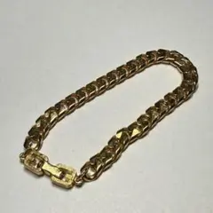 【美品】GIVENCHY/ジバンシー ブレスレット 喜平 チェーン ゴールド
