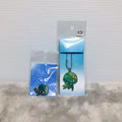 宝石の国 フォスフォフィライト ステンドグラス風 キーホルダー 缶
