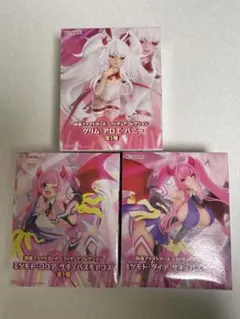 麻雀ファイトガール　フィギュアコレクション 3個まとめセット